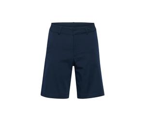 Shorts KAFFE "Damen Anzugshorts KALEA", Damen, Gr. 36, N-Gr, blau (midnight marine), Obermaterial: 38% Polyester PES. 30% Baumwolle CO. 30% Viskose CV. 2% Elasthan EL., Hosen Shorts (66406522-36) midn