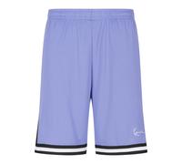 Shorts KARL KANI "Karl Kani Herren", Herren, Gr. M, US-Größen, lila, 100% Polyester, loose fit, Hosen Shorts (14247153-M) lila