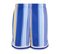 Shorts KARL KANI "Karl Kani Herren", Herren, Gr. S, US-Größen, navy, lila, gelb, 100% Polyester, relaxed fit, Hosen (29521715-S) navy, lila, gelb