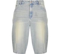Shorts KARL KANI "Karl Kani Herren Karl Kani OG Denim Baggy Jorts", Herren, Gr. 32, Normalgrößen, blau (bleached blau), 100% Baumwolle, normal, Hosen Shorts (56414741-32) bleached blau