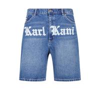 Karl Kani Herren OG Old English Denim Shorts 36 Vintage Indigo