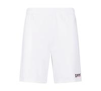 Shorts KARL KANI "Karl Kani Herren Karl Kani Sports Shadow Stripe Shorts", Herren, Gr. S, US-Größen, weiß, 100% Polyester, normal, Hosen Shorts (72122823-S) weiß
