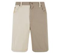 Shorts KARL KANI "Karl Kani Herren KM221-054-1 KK OG washed Block Shorts", Herren, Gr. S, US-Größen, military grün, light sand, sand, 100% Baumwolle, normal, Hosen Shorts (28197459-S)