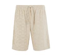 Shorts KARL KANI "Karl Kani Og Aop Terry Cloth Shorts", Herren, Gr. XS, US-Größen, beige, 80% Baumwolle, 20% Polyester, unifarben, normal, Hosen Shorts (55917748-XS) beige