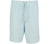 Karl Kani Shorts mit elastischem Bund und Tunnelzug Modell 'Terry' in Ocean, Größe XS