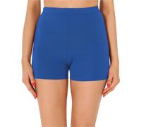 Merry Style Damen Shorts Radlerhose Unterhose Hotpants Kurze Hose Boxershorts aus Baumwolle MS10-358 (Kobalt,L)