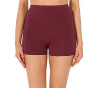 Shorts Leggings Radlerhose MS10-358 Weinrot XXL XXL Weinrot
