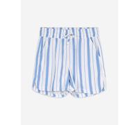 Shorts - Leinen-Mix - weiß S