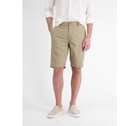 Shorts LERROS "Bequeme Shorts aus griffiger Baumwolle mit Stretchanteil", Herren, Gr. 34, gravel beige, 98% Baumwolle, 2% Elasthan, Hosen Shorts (14646505-34) gravel beige