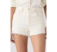 Shorts LEVI'S "501 ORIGINAL SHORT", Damen, Gr. 28, N-Gr, disco nights cut hem stf, Web, Obermaterial: 97% Baumwolle, 2% Polyester, 1% Elasthan, figurbetont kurz, Hosen Shorts, Sommerhose 501 Collectio