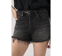 Shorts LEVI'S, Damen, Gr. 32, N-Gr, step on it, Denim/Jeans, Obermaterial: 99% Baumwolle, 1% Elasthan, figurbetont Po-bedeckend, Hosen Shorts, Die Passform schmeichelt kurvigen Figuren (59110707-32) s
