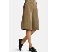Shorts LIBERTÉ ESSENTIEL "Liberté Essentiel Shorts FREDDY", Damen, Gr. S, Normalgrößen, nougat braun, Obermaterial: 46% Viskose, 45% Polyester, 9% Elasthan, Hosen Shorts (19620652-S) nougat braun
