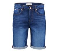 Shorts LINDBERGH "Jeans-Shorts Regular Fit", Herren, Gr. L, clear blau, Obermaterial: 89% Baumwolle, 9% Polyester, 2% Elasthan, regular fit, Hosen Shorts (31713808-L) clear blau