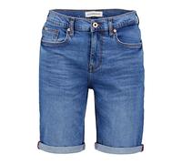 Shorts LINDBERGH "Jeans-Shorts Regular Fit", Herren, Gr. M, bright blau, Obermaterial: 89% Baumwolle, 9% Polyester, 2% Elasthan, regular fit, Hosen Shorts (17815505-M) bright blau