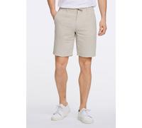 Shorts LINDBERGH "Leinenshorts Relaxed Fit", Herren, Gr. L, beige (lt stone), Obermaterial: 55% Baumwolle, 45% Leinen, relaxed fit, Hosen Shorts (88902905-L) lt stone