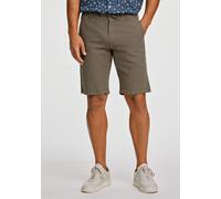Shorts LINDBERGH "Leinenshorts Relaxed Fit", Herren, Gr. S, dk army, Obermaterial: 55% Leinen, 45% Baumwolle, unifarben, relaxed fit, Hosen Shorts (69082246-S) dk army