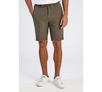 Shorts LINDBERGH "Leinenshorts Relaxed Fit", Herren, Gr. S, grün (army), Obermaterial: 55% Leinen, 45% Baumwolle, meliert, relaxed fit, Hosen Shorts (10532408-S) army