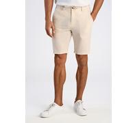 Shorts LINDBERGH "Leinenshorts Relaxed Fit", Herren, Gr. XL, beige (lt sand), Obermaterial: 55% Leinen, 45% Baumwolle, meliert, relaxed fit, Hosen Shorts (29959548-XL) lt sand