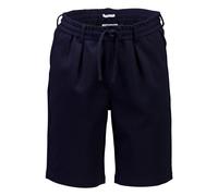 Shorts LINDBERGH "Performance-Shorts Relaxed Loose Fit", Herren, Gr. M, navy mix, Obermaterial: 75% Polyester, 22% Viskose, 3% Elasthan, relaxed fit, Hosen Shorts (33505142-M) navy mix