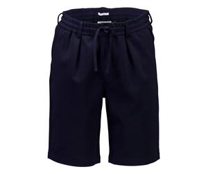 Shorts LINDBERGH "Performance-Shorts Relaxed Loose Fit", Herren, Gr. M, navy mix, Obermaterial: 75% Polyester, 22% Viskose, 3% Elasthan, relaxed fit, Hosen Shorts (33505142-M) navy mix