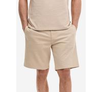 Shorts LONSDALE "HESLEDEN", Herren, Gr. S, N-Gr, beige, Obermaterial: 98% Baumwolle, 2% Elasthan, Hosen Shorts, für Sportmode und Streetwear, für Erwachsene (88487801-S) beige