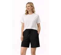 Shorts LPO "Paisley WMN", Damen, Gr. 44L, Normalgrößen, schwarz, Web, 49% Polyester. 43% Modal. 8% Elasthan, regular fit kniefrei, Hosen Shorts, auch in Großen Größen erhältlich (27860664-44) schwarz