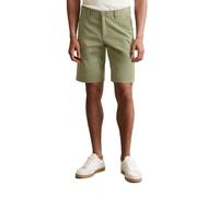 Shorts MARC O'POLO "aus leichtem Bio-Baumwoll-Twill", Herren, Gr. 29, Normalgrößen, grün (m465), Obermaterial: 98% Baumwolle, 2% Elasthan, unifarben, skinny fit knielang, Hosen Shorts (43356342-29) m4