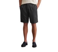 Shorts MARC O'POLO "aus reiner Bio-Baumwolle", Herren, Gr. 30, Normalgrößen, schwarz (m990), Obermaterial: 100% Baumwolle, bedruckt, relaxed fit kurz, Hosen Shorts (39697828-30) m990