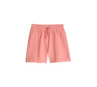 Shorts MARC O'POLO "aus reiner Bio-Baumwolle", Mädchen, Gr. 152, Normalgrößen, rot, Obermaterial: 100% Baumwolle, unifarben, regular fit kurz, Hosen Shorts (16089537-152) rot