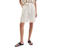Marc O'Polo Relaxed Fit Shorts mit Leinen-Anteil in Weiss, Größe 42