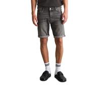 Shorts MARC O'POLO DENIM "aus Bio-Baumwoll-Mix", Herren, Gr. 29, Normalgrößen, light grau, Obermaterial: 99% Baumwolle, 1% Elasthan, unifarben, normal, Hosen Shorts (45788713-29) light grau