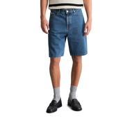 Shorts MARC O'POLO DENIM "aus Bio-Baumwolle", Herren, Gr. 40, Normalgrößen, dunkelblau, Obermaterial: 100% Baumwolle, unifarben, relaxed fit normal, Hosen Shorts (75840553-40) dunkelblau