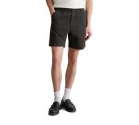 Shorts MARC O'POLO DENIM "aus Bio-Baumwolle und Leinen", Herren, Gr. XXL, Normalgrößen, broken graphite, Obermaterial: 65% Baumwolle, 35% Leinen, unifarben, regular fit kurz, Hosen Shorts (20963306-XX