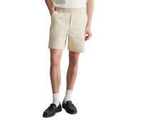 Shorts MARC O'POLO DENIM "aus Leinen-Bio-Baumwoll-Mix", Herren, Gr. XXL, Normalgrößen, beige (natural ecru), Obermaterial: 53% Leinen, 47% Baumwolle, unifarben, regular fit kurz, Hosen Shorts (2471852
