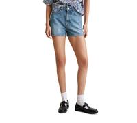 Shorts MARC O'POLO DENIM "aus Rigid-Denim", Damen, Gr. 31, Normalgrößen, blau (light blau), Obermaterial: 100% Baumwolle, unifarben, figurbetont kurz, Hosen Shorts (92261812-31) light blau