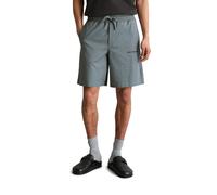 Shorts MARC O'POLO DENIM "aus schwerem Bio-Baumwoll-Jersey", Herren, Gr. M, Normalgrößen, cadet blau, Obermaterial: 100% Baumwolle, unifarben, relaxed fit normal, Hosen Shorts (39708214-M) cadet blau