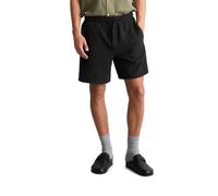Shorts MARC O'POLO DENIM "mit feiner Bouclé-Struktur", Herren, Gr. M, Normalgrößen, schwarz, Obermaterial: 64% Baumwolle, 35% Polyester, 1% Elasthan, unifarben, relaxed fit normal, Hosen Shorts (78189