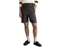 Shorts MARC O'POLO DENIM "mit feiner Waffel-Struktur", Herren, Gr. L, Normalgrößen, broken graphite, Obermaterial: 100% Baumwolle, unifarben, relaxed fit normal, Hosen Shorts (18441263-L) broken graph