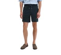 Shorts MARC O'POLO, Herren, Gr. XXL, N-Gr, schwarz navy, Frottee, Obermaterial: 100% Baumwolle, regular fit kniefrei, Hosen Shorts, regular aus reiner Bio-Baumwolle, Frottee (37244564-XXL) schwarz nav