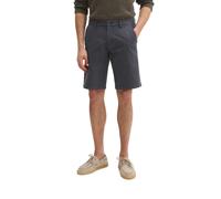 Shorts MARC O'POLO "in softer Twill Stretch-Qualität", Herren, Gr. 31, Normalgrößen, faded blau, Obermaterial: 97% Baumwolle, 3% Elasthan, unifarben, regular fit normal, Hosen Shorts (66869368-31) fad