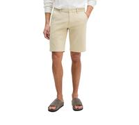 Shorts MARC O'POLO "in softer Twill Stretch-Qualität", Herren, Gr. 38, Normalgrößen, light oat, Obermaterial: 97% Baumwolle, 3% Elasthan, unifarben, regular fit normal, Hosen Shorts (49283735-38) ligh
