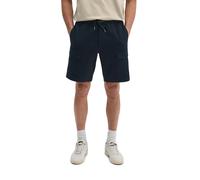 Shorts MARC O'POLO "mit feiner Struktur", Herren, Gr. XL, Normalgrößen, schwarz navy, Obermaterial: 100% Baumwolle, unifarben, regular fit kurz, Hosen Shorts (89170022-XL) schwarz navy