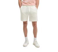 Shorts MARC O'POLO "mit feiner Waffel-Struktur", Herren, Gr. 3XL, Normalgrößen, weiß (silky weiß), Obermaterial: 100% Baumwolle, unifarben, regular fit kurz, Hosen Shorts (91021708-XXXL) silky weiß