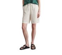 Shorts MARC O'POLO "mit teil-elastischem Bund", Damen, Gr. 36, Normalgrößen, m195, Obermaterial: 100% Leinen; Futter: 100% Baumwolle, unifarben, slim fit kurz, Hosen Shorts (94354905-36) m195