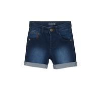 Shorts MINYMO "Shorts MIShorts", Jungen, Gr. 104, N-Gr, blau (dunkelblau denim), Obermaterial: 80% Baumwolle CO. 19% Polyester PES. 1% Elasthan EL., Jeans Shorts (94877555-104) dunkelblau denim