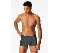 Shorts Modal gemustert dunkelgrün - Long Life Soft 4