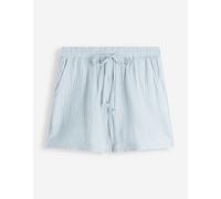 Shorts - Musselin - hellblau XL