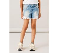 NKFSALLI SLIM DNM SHORTS 5372-HA NOOS - Farbe - medium blue denim - Größe - 158