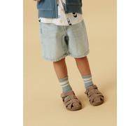 Shorts NAME IT "NMMRYAN REG DNM BERMUDA 3040-BE F", Jungen, Gr. 92, N-Gr, blau (light blau denim), Denim/Jeans, Obermaterial: 100% Baumwolle, washed, knielang, Hosen Shorts (73764362-92) light blau de