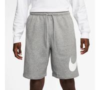 Shorts NIKE SPORTSWEAR "M N K CLUB BB SHORT GX", Herren, Gr. M, N-Gr, dk grau heat, Obermaterial: 80% Baumwolle, 20% Polyester, Hosen Shorts, mit Kordelverschluss, sportlicher Stil (99672311-M) dk gra